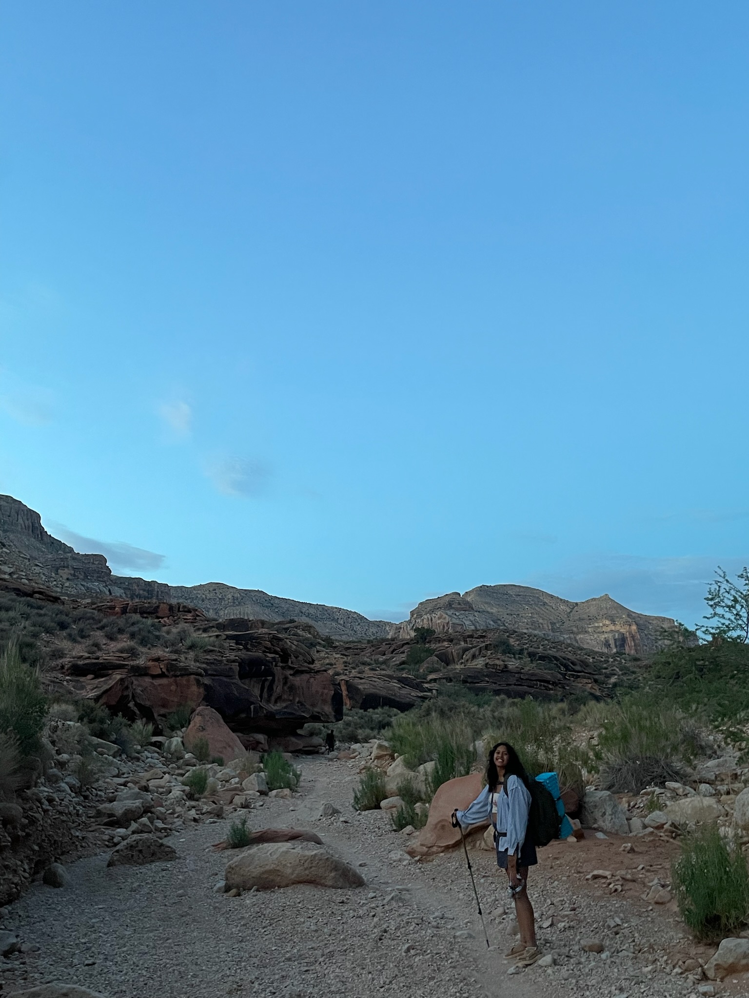 Night hike out