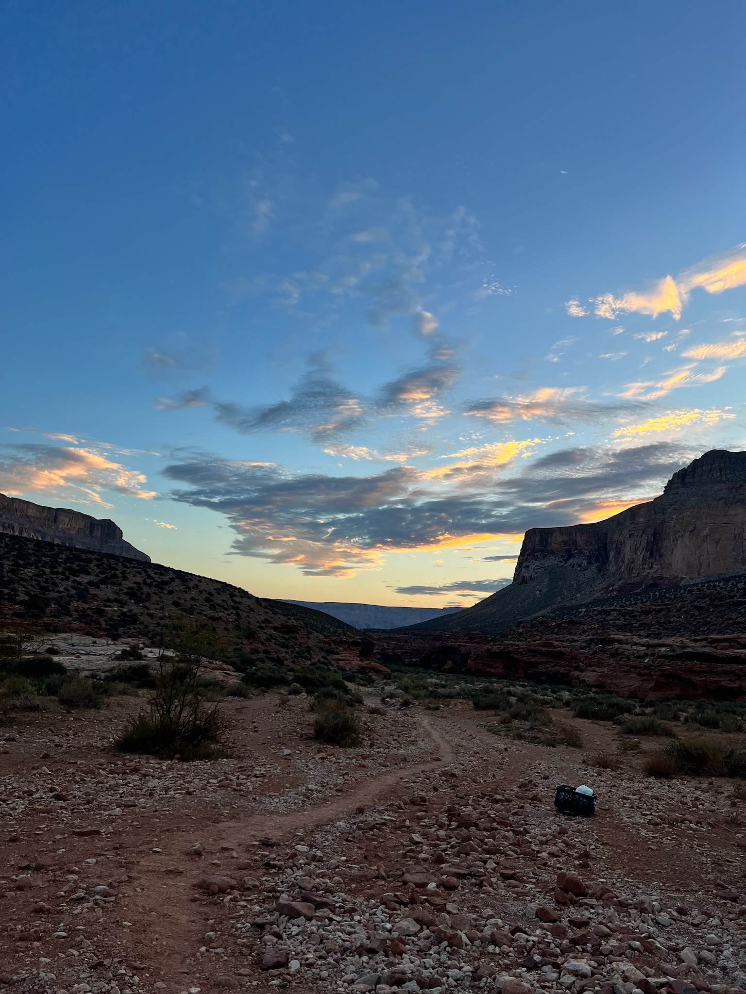 Canyon at dawn