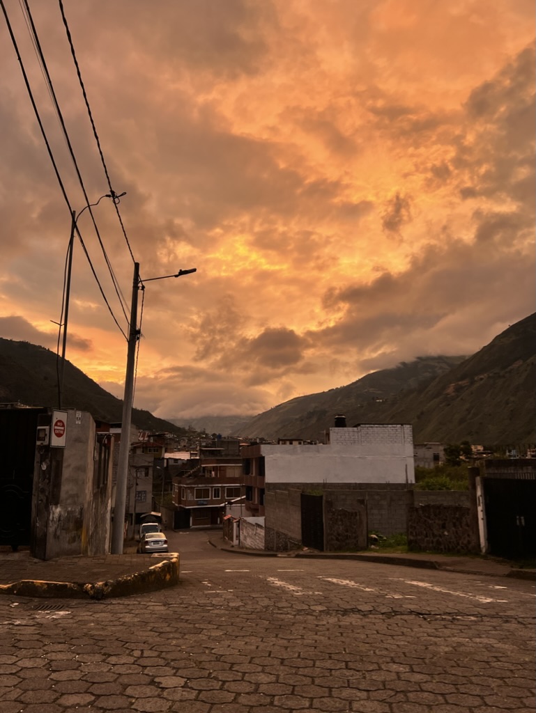 Baños scenery